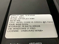 Dell optiplex 3080 desktop (2x) - afbeelding 2 van  8