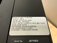 Dell optiplex 3080 desktop (2x) - afbeelding 3 van  8
