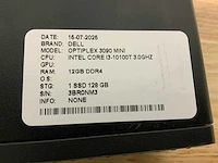 Dell optiplex 3090 mini desktop (2x) - afbeelding 5 van  6
