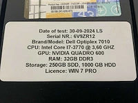 Dell optiplex 7010 desktop (4x) - afbeelding 6 van  8