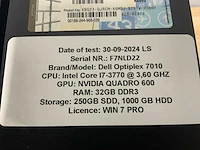 Dell optiplex 7010 desktop (4x) - afbeelding 8 van  8