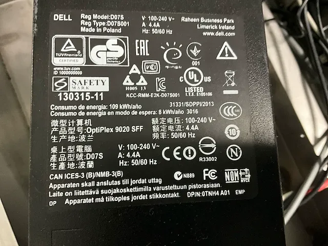 Dell optiplex 9020 desktop - afbeelding 10 van  12