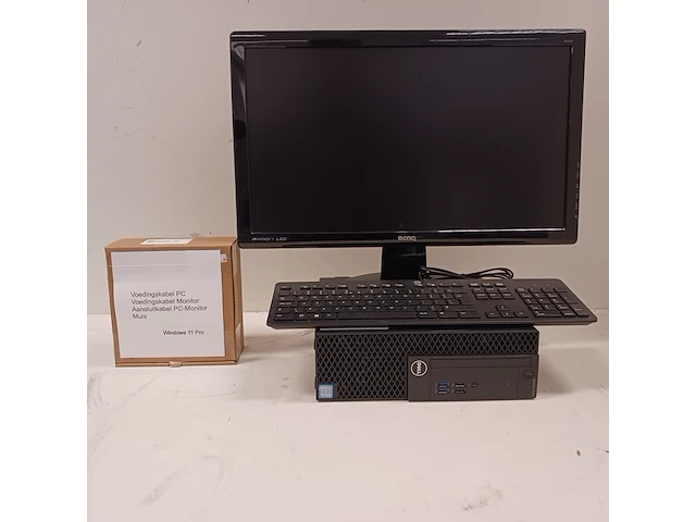 Dell optiplex + accessoires, zwart - afbeelding 9 van  16