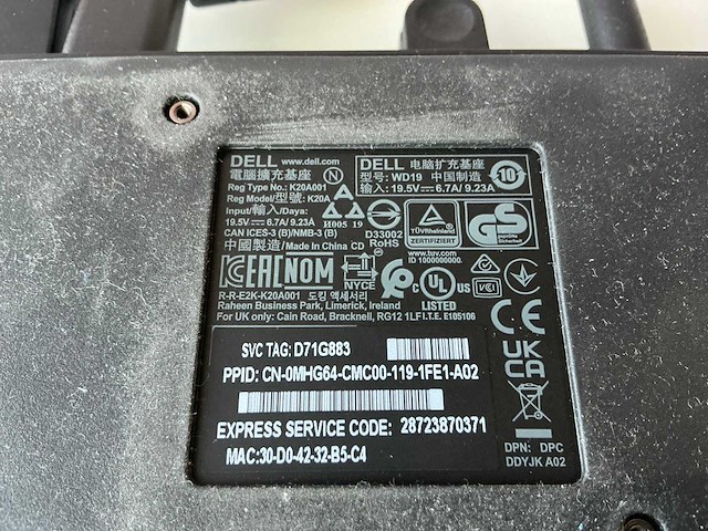 Dell p2319h monitor met dockingstation (2x) - afbeelding 6 van  9