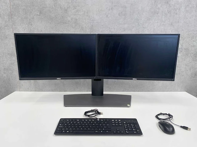 Dell p2417 - 24" ergonomische pc set - hdmi, displayport, vga - afbeelding 1 van  15