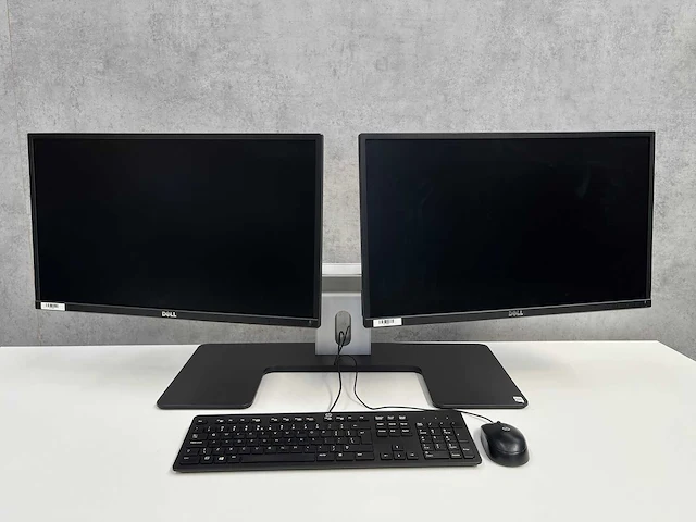 Dell p2417h - 24" ergonomische pc set - hdmi, displayport, vga - afbeelding 3 van  20