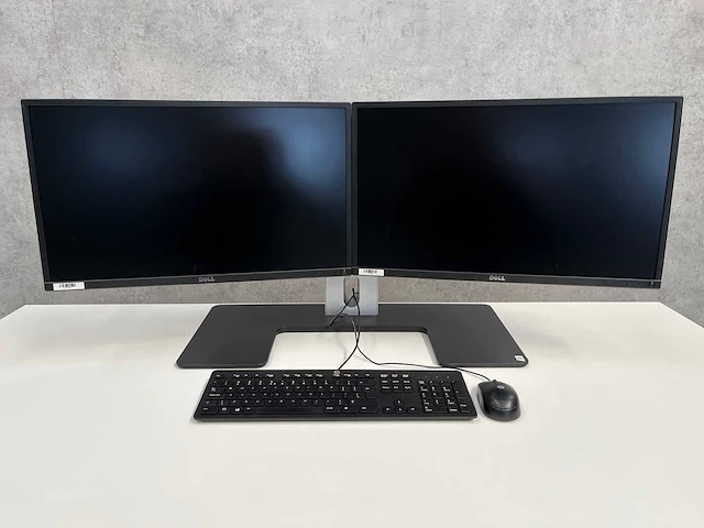 Dell p2417h - 24" ergonomische pc set - hdmi, displayport, vga - afbeelding 1 van  20