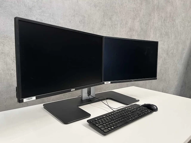 Dell p2417h - 24" ergonomische pc set - hdmi, displayport, vga - afbeelding 12 van  20