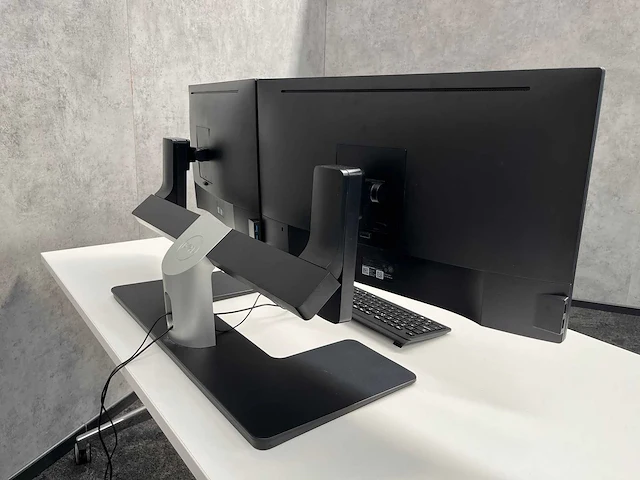 Dell p2417h - 24" ergonomische pc set - hdmi, displayport, vga - afbeelding 14 van  20