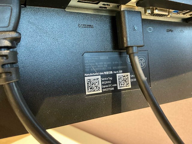 Dell p2417h monitor met dockingstation (2x) - afbeelding 7 van  7