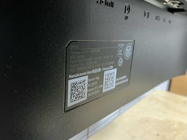 Dell p2419h monitor - afbeelding 3 van  4