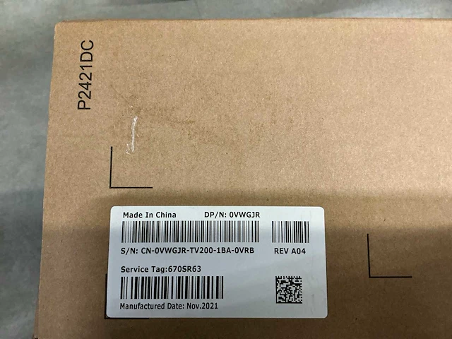 Dell p2421dc monitor - afbeelding 2 van  2