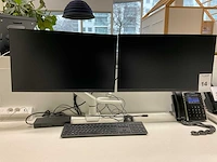 Dell p2422h monitoren op arm - afbeelding 9 van  9