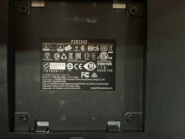 Dell p2815qf computerscherm - afbeelding 9 van  9