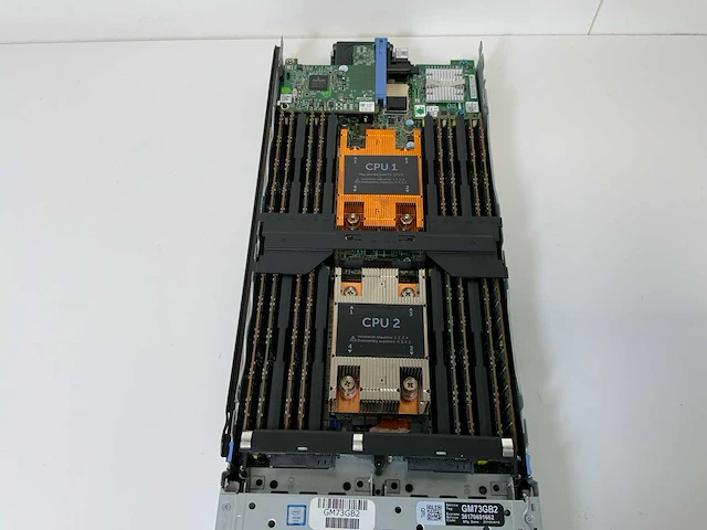 Dell poweredge m630, 2x xeon(r) e5-2697 v4, 16x 16 gb ram, no hdd blade servers (3x) - afbeelding 2 van  12