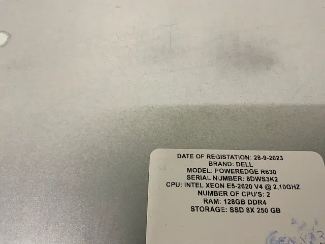 Dell poweredge r630 g13 server - afbeelding 2 van  9