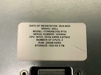 Dell poweredge r710 server - afbeelding 4 van  8