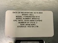 Dell poweredge r710 server - afbeelding 8 van  8