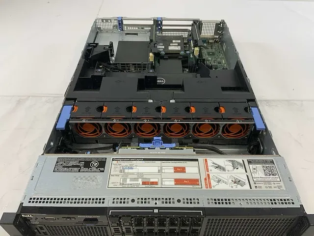 Dell poweredge r730, 2x xeon(r) e5-2690 v3, 24x 16 gb ram, 2x 120 gb ssd (ssdsc2bb120g4r) rack mount chassis - afbeelding 11 van  11