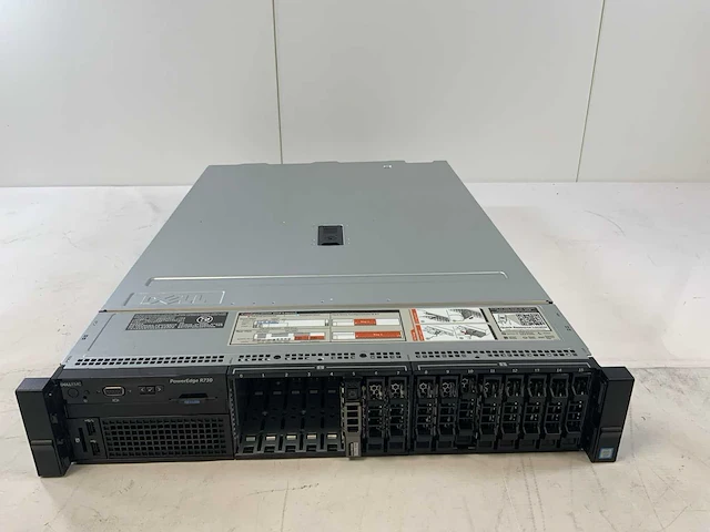 Dell poweredge r730, xeon(r) e5-2690 v4, 12 x 32 gb ram, 1 x 400 gb ssd (px05smb040y) chassisserver voor rackmontage - afbeelding 3 van  9
