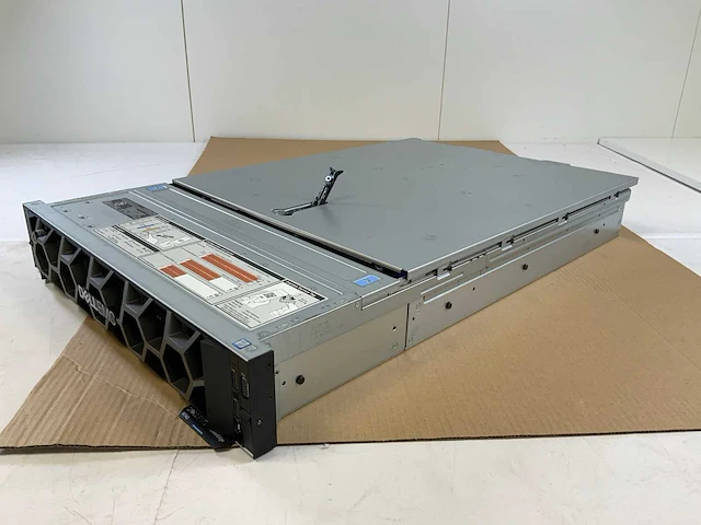 Dell poweredge r740, 2x xeon(r) gold 6144, 24x 32 gb ram (002c0632002c), no hdd rack mount chassis - afbeelding 4 van  8