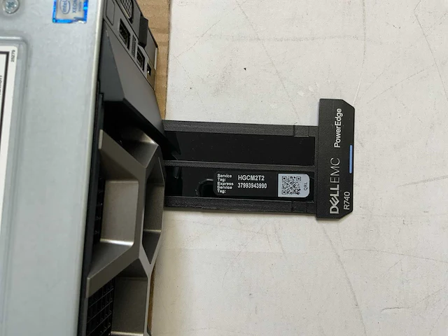 Dell poweredge r740, 2x xeon(r) gold 6144, 24x 32 gb ram (002c0632002c), no hdd rack mount chassis - afbeelding 8 van  8