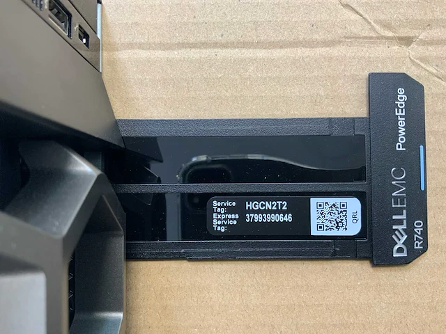 Dell poweredge r740, 2x xeon(r) gold 6144, 24x 32gb ram (002c0632002c), no hdd rack mount chassis - afbeelding 8 van  8