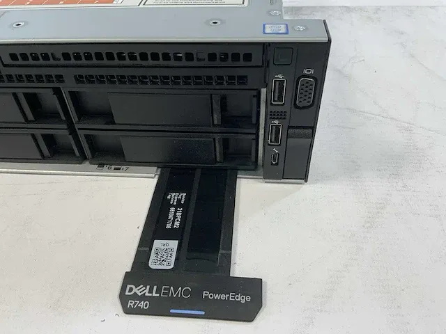 Dell poweredge r740, 2x xeon(r) silver 4114, 4x 32 gb ram, no hdd rack mount chassis - afbeelding 2 van  10