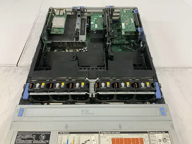 Dell poweredge r740, 2x xeon(r) silver 4114, 4x 32 gb ram, no hdd rack mount chassis - afbeelding 9 van  10
