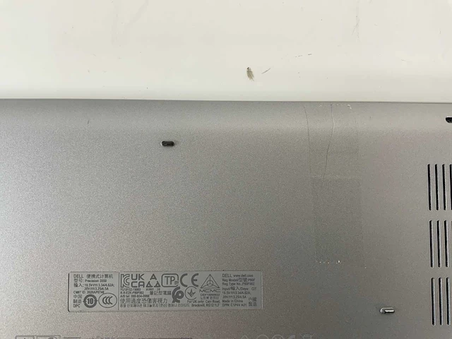 Dell precision 3550 15.5", core(tm) i5 10th gen, 32 gb ram, 2 tb nvme, nvidia quadro p520 2 gb laptop - afbeelding 8 van  9