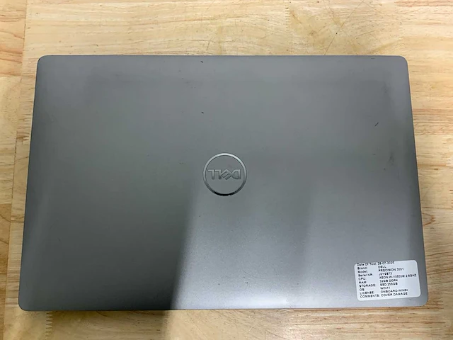 Dell precision 3551(xeon) laptop - afbeelding 6 van  9