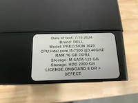Dell precision 3620 desktop (6x) - afbeelding 5 van  5