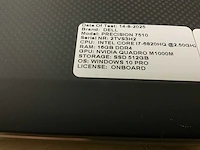 Dell precision 7510 (i7 gen6) laptop - afbeelding 2 van  8