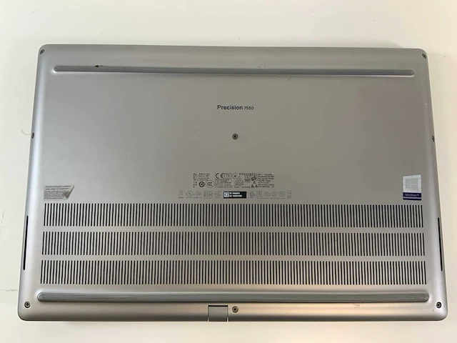 Dell precision 7550 15.5", core(tm) i7 10th gen, 64 gb ram, no hdd, nvidia quadro t2000 mobile 4 gb laptop - afbeelding 6 van  7