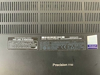 Dell precision 7730 18", core(tm) i7 8th gen, 64 gb ram, no hdd, nvidia quadro p5200 mobile 16 gb laptop - afbeelding 7 van  8