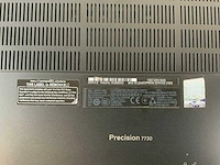 Dell precision 7730 18", core(tm) i7 8th gen, 64 gb ram, no hdd, nvidia quadro p5200 mobile 16 gb laptop - afbeelding 7 van  8