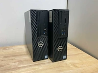 Dell precision tower 3430+3420 desktop (2x) - afbeelding 1 van  8