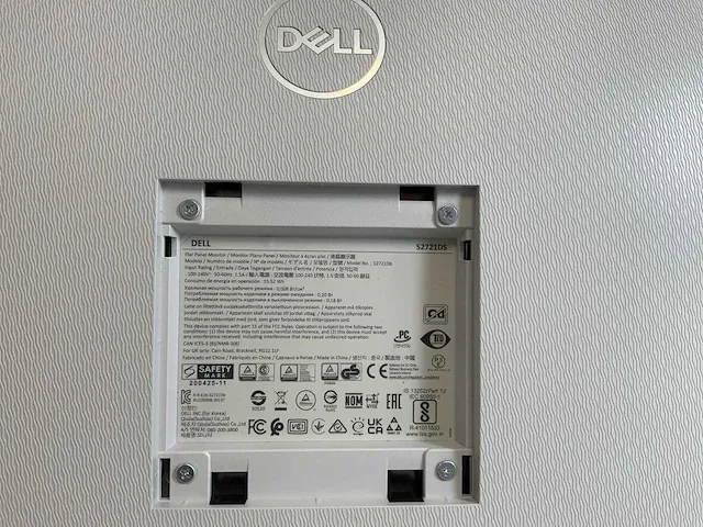 Dell (s2721ds) 27", 2560x1440 (qhd) ips monitor - afbeelding 5 van  6