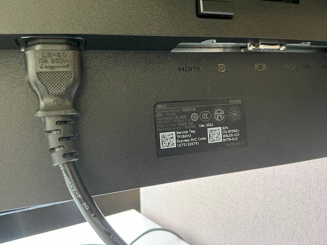 Dell u2415h / p2319h monitor met dockingstation (4x) - afbeelding 4 van  12