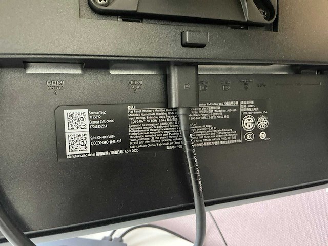 Dell u2415h / p2319h monitor met dockingstation (4x) - afbeelding 8 van  12