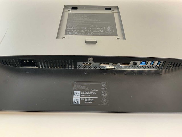 Dell (u2717d) 27", 2560x1440 (qhd) ips monitor - afbeelding 5 van  6