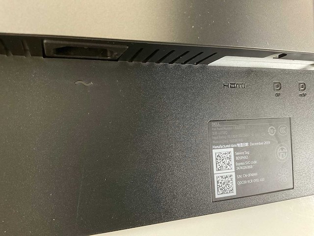 Dell (u2718q) 27”, 3840x2160 (uhd) ips monitor - afbeelding 6 van  6