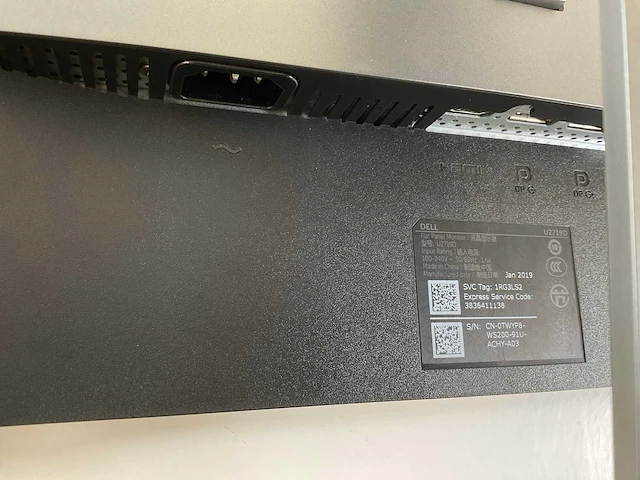 Dell (u2719d) 27”, 2560x1440 (qhd) lcd monitor - afbeelding 6 van  6