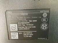 Dell (u2721de) 27”, 2560x1440 (qhd) ips monitor - afbeelding 7 van  7