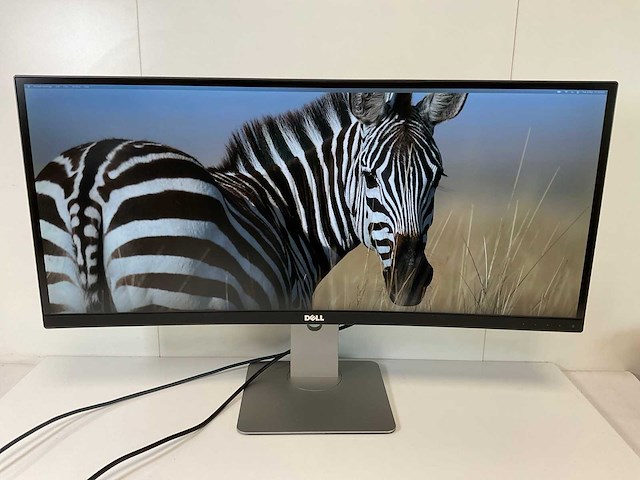 Dell (u3415wb) 34”, 3440x1440 (uwqhd) ah-ips curved monitor - afbeelding 1 van  6