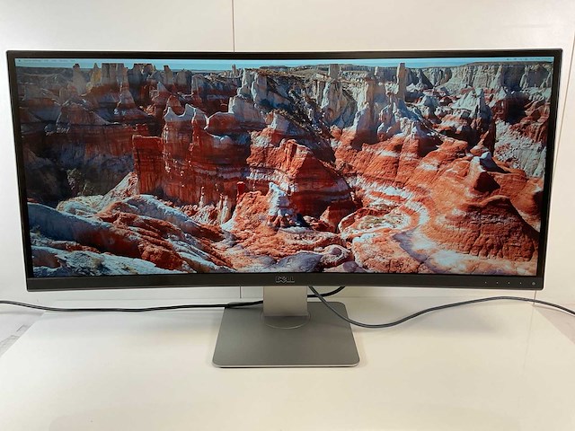 Dell (u3415wb) 34”, 3440x1440 (uwqhd) ips curved monitor - afbeelding 1 van  6