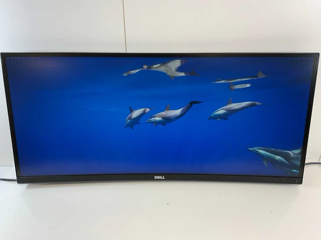Dell (u3415wb) 34", 3440x1440 (uwqhd) ips monitor - afbeelding 1 van  6