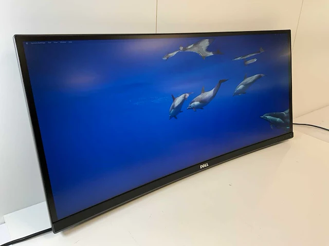 Dell (u3415wb) 34", 3440x1440 (uwqhd) ips monitor - afbeelding 2 van  6