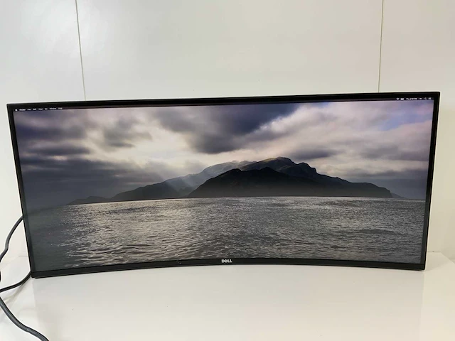 Dell (u3417w) 34”, 3440x1440 (uwqhd) ips curve monitor - afbeelding 1 van  8