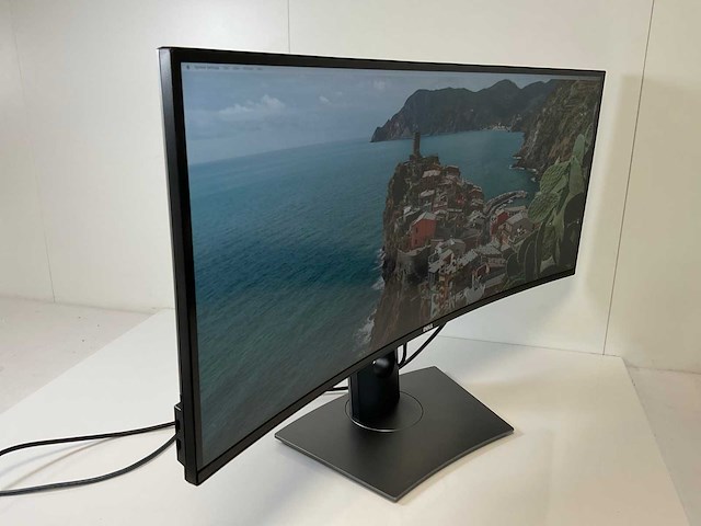 Dell (u3417w) 34”, 3440x1440 (uwqhd) ips curved monitor - afbeelding 2 van  7